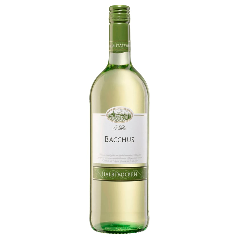 Nahe Weißwein Bacchus halbtrocken1l